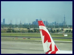 Toronto Pearson International Airport 18  - Toronto skyline